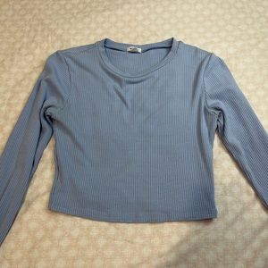 Garage long sleeve crop
